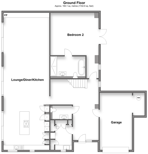 Hartfield Road Cowden, Edenbridge floorplan