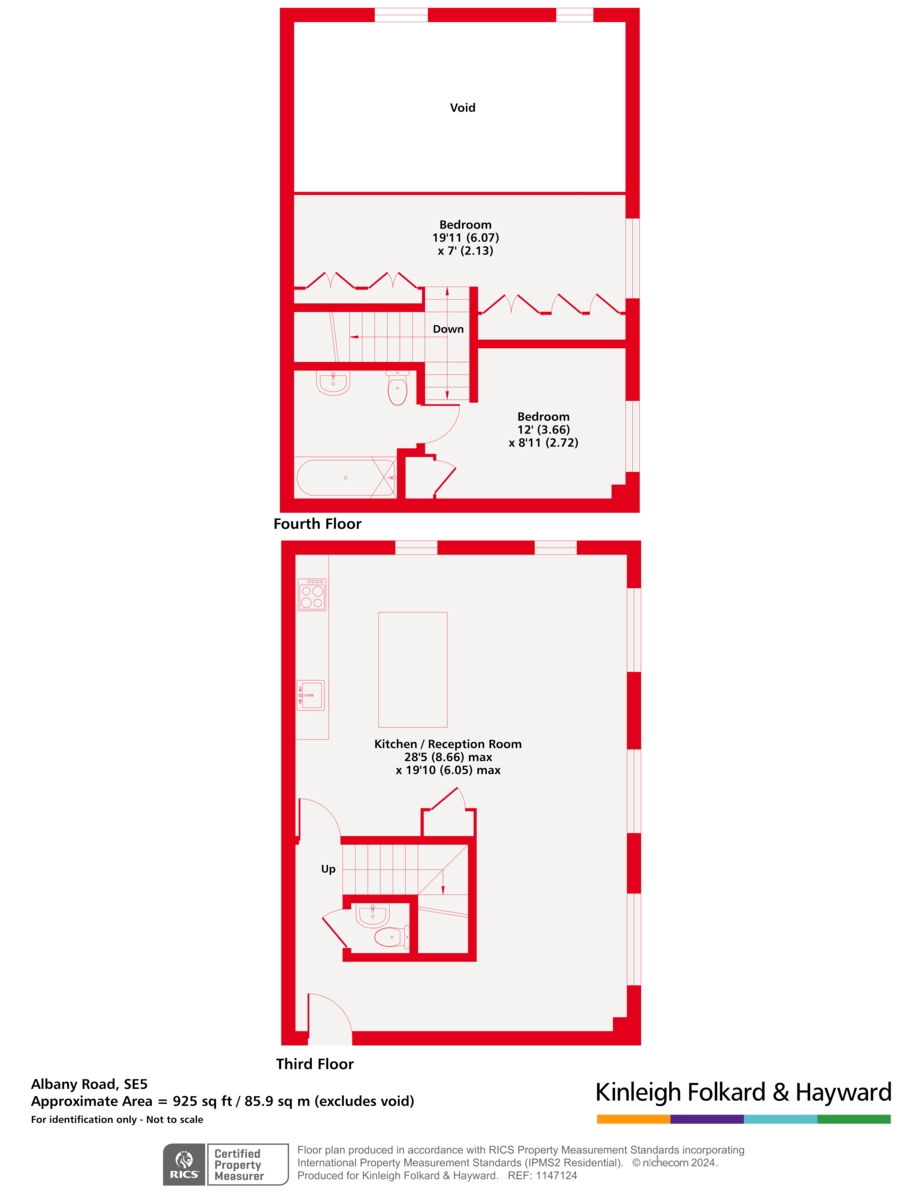 Albany Road, London floorplan