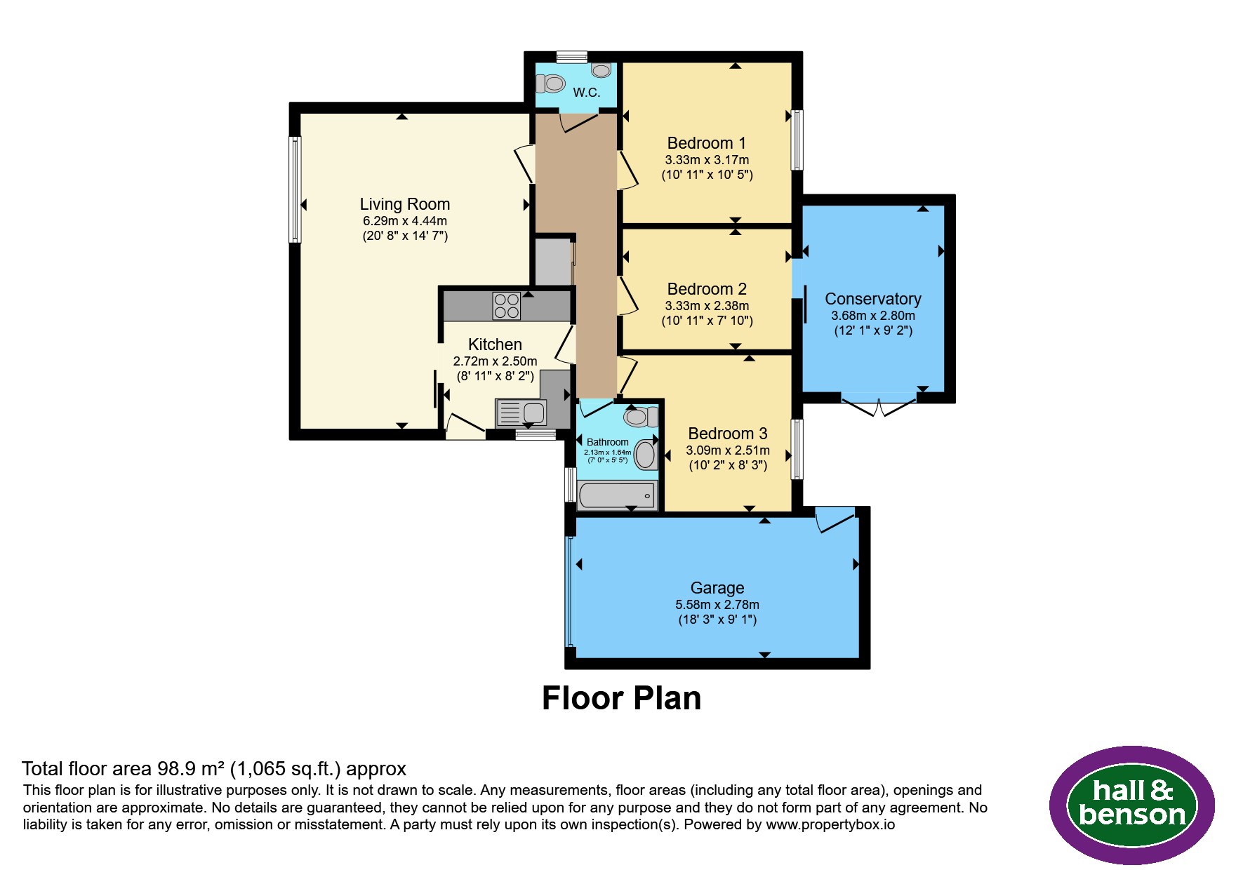 19, Church Lane, Alfreton floorplan