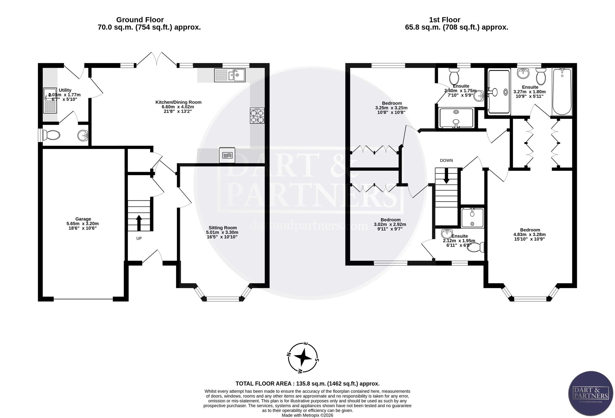 2 Avocet Place, Dawlish floorplan