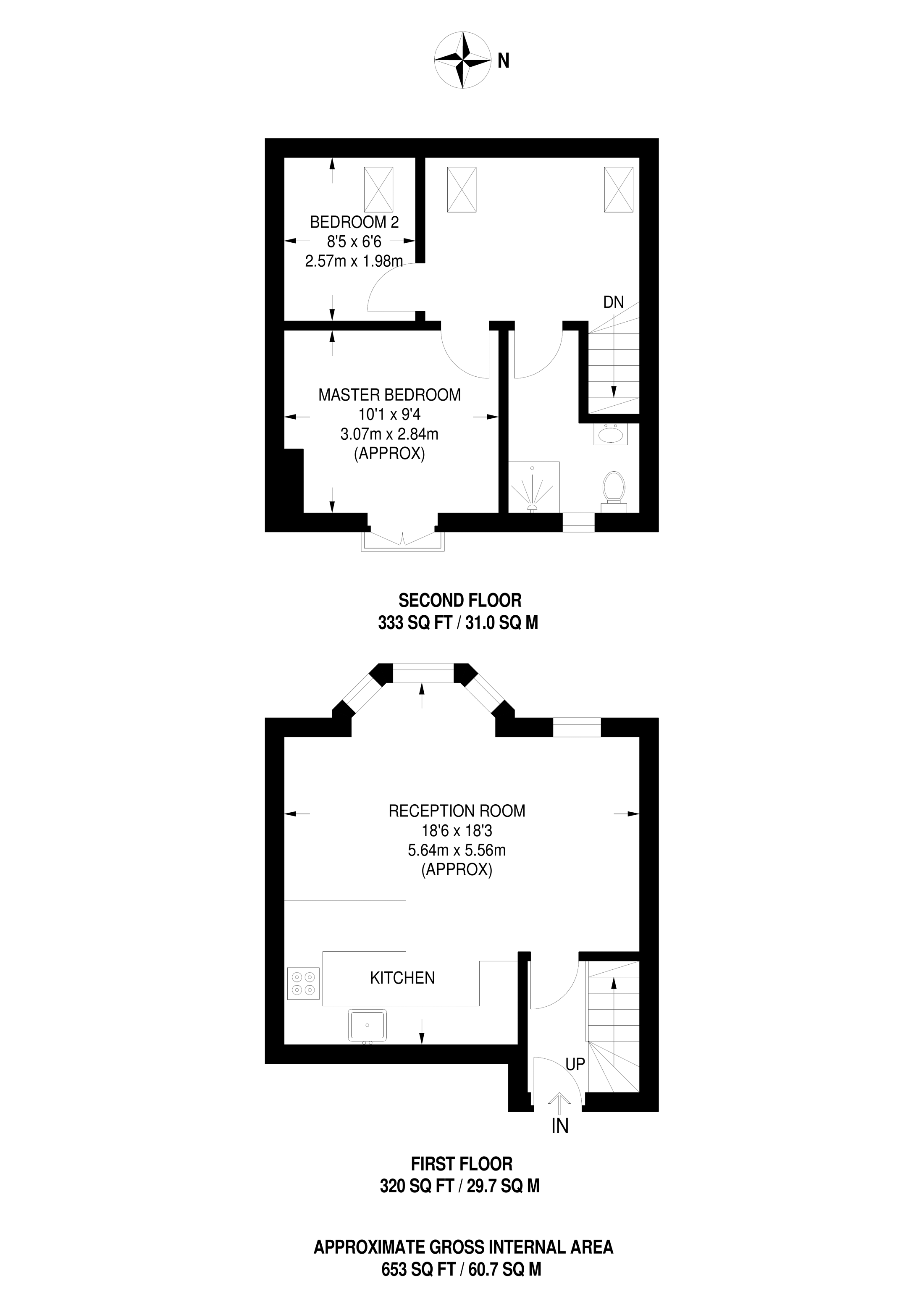 2 Bedrooms Flat to rent in Roxborough Road, Harrow HA1