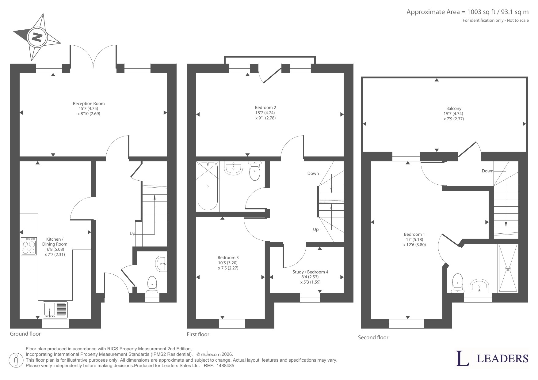 89, Trent Lane, Nottingham floorplan