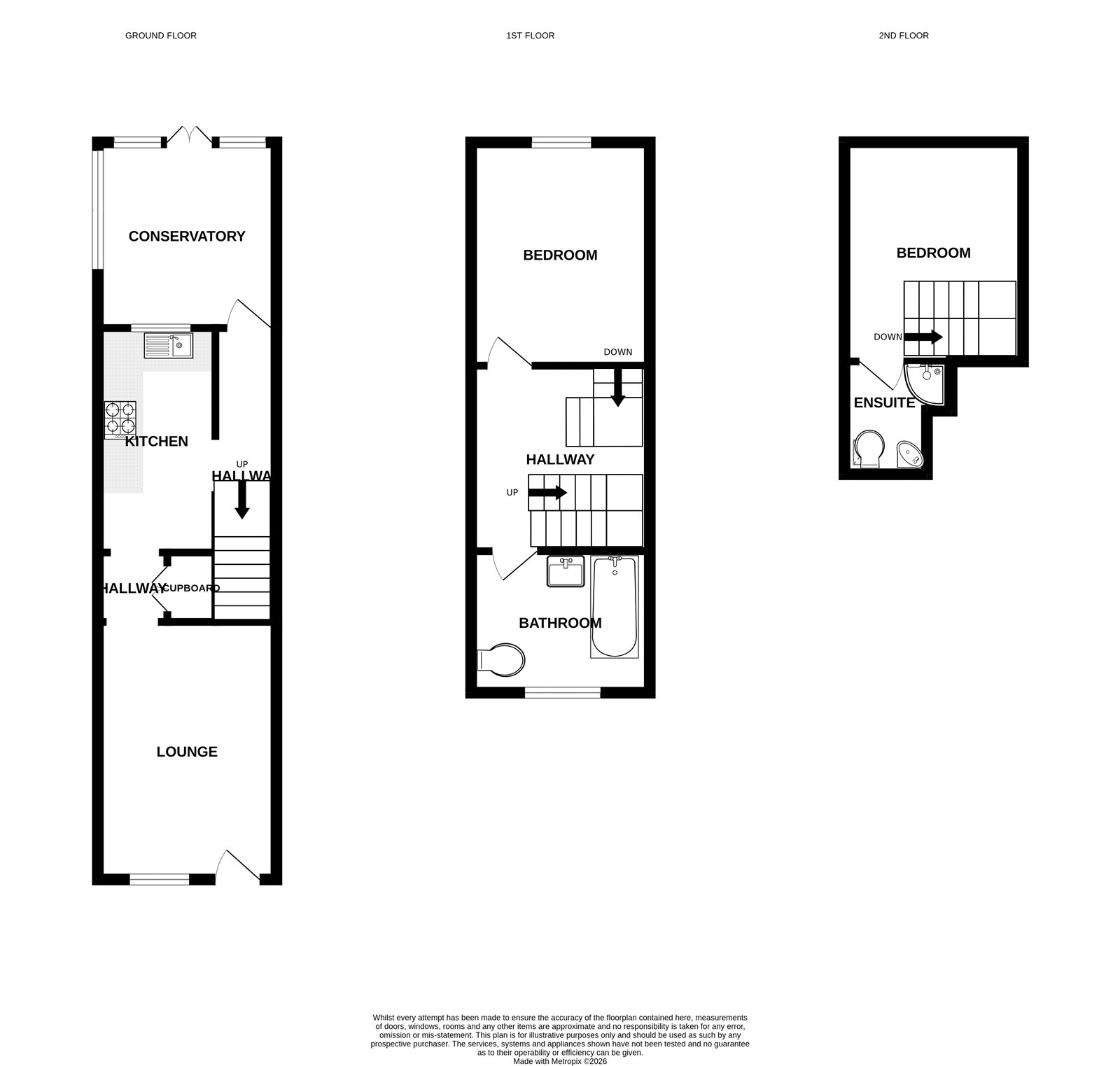 4, Upper Elms Road, Hampshire floorplan