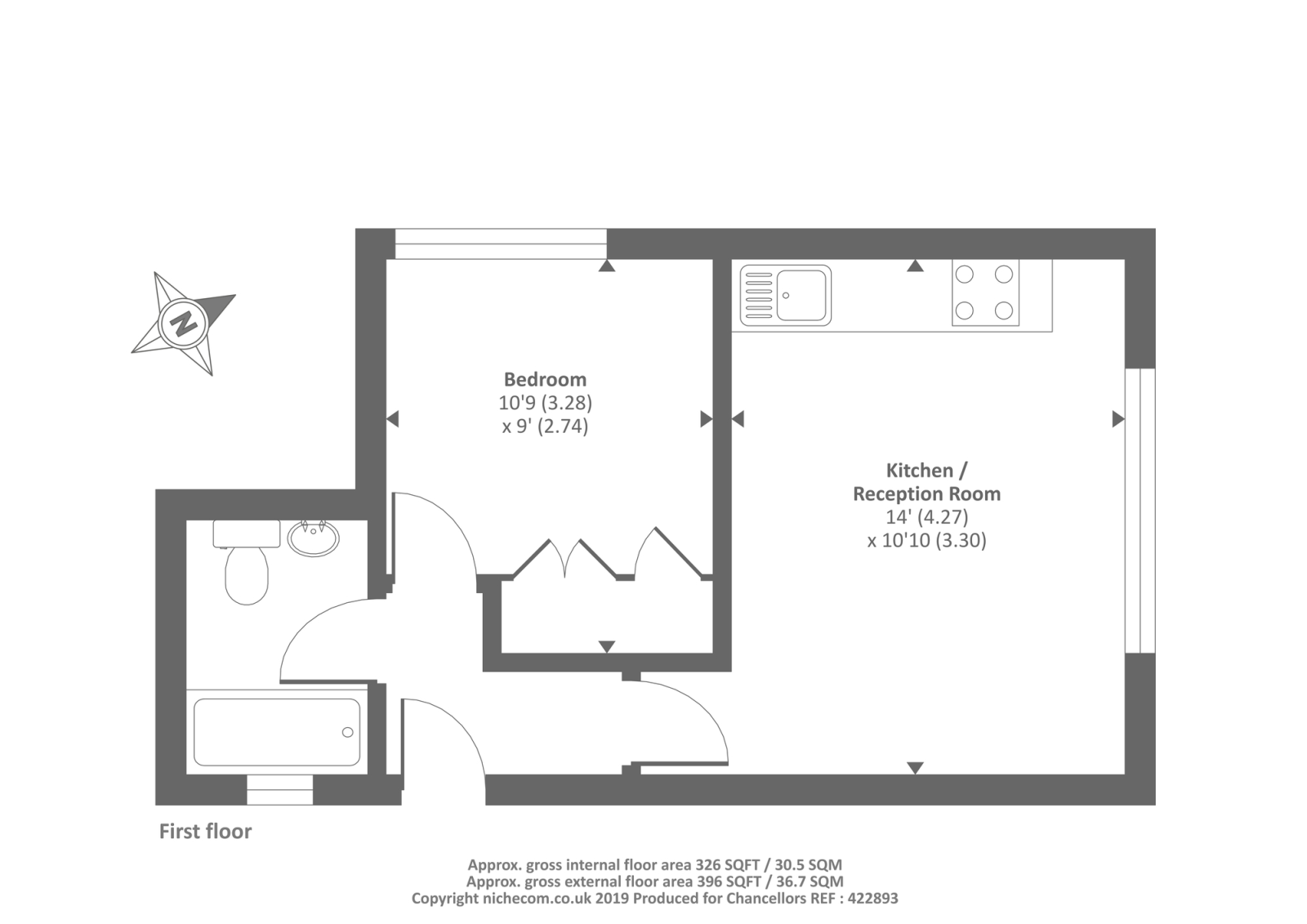 1 Bedrooms Flat to rent in Brackendale Close, Camberley GU15