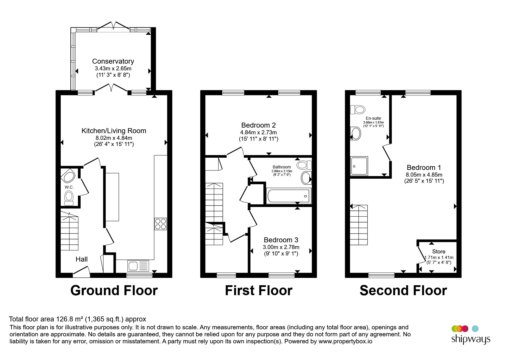 18, Kildare Close, Birmingham floorplan