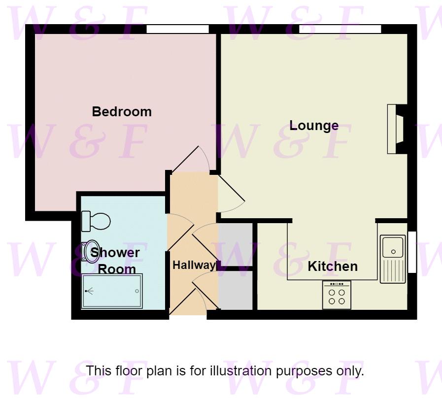 6 Orchard House, Orphanage Road, Birmingham floorplan