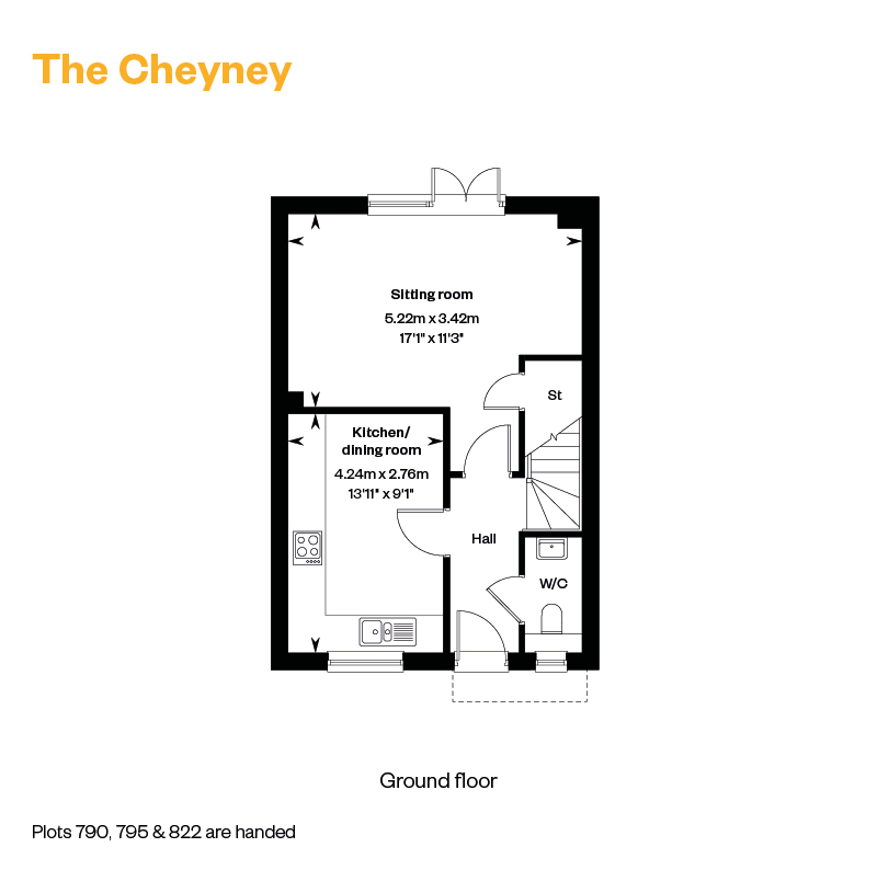 822, Granadiers Road, Winchester, So22 6Gr floorplan