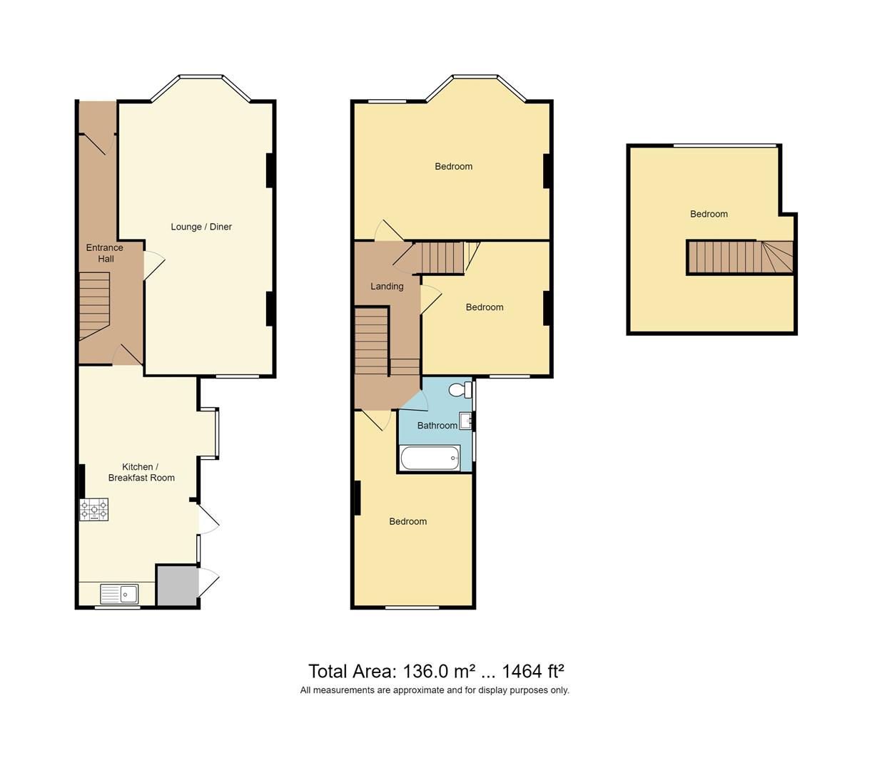 Southdown Avenue, Brighton BN1, 4 bedroom terraced house for sale