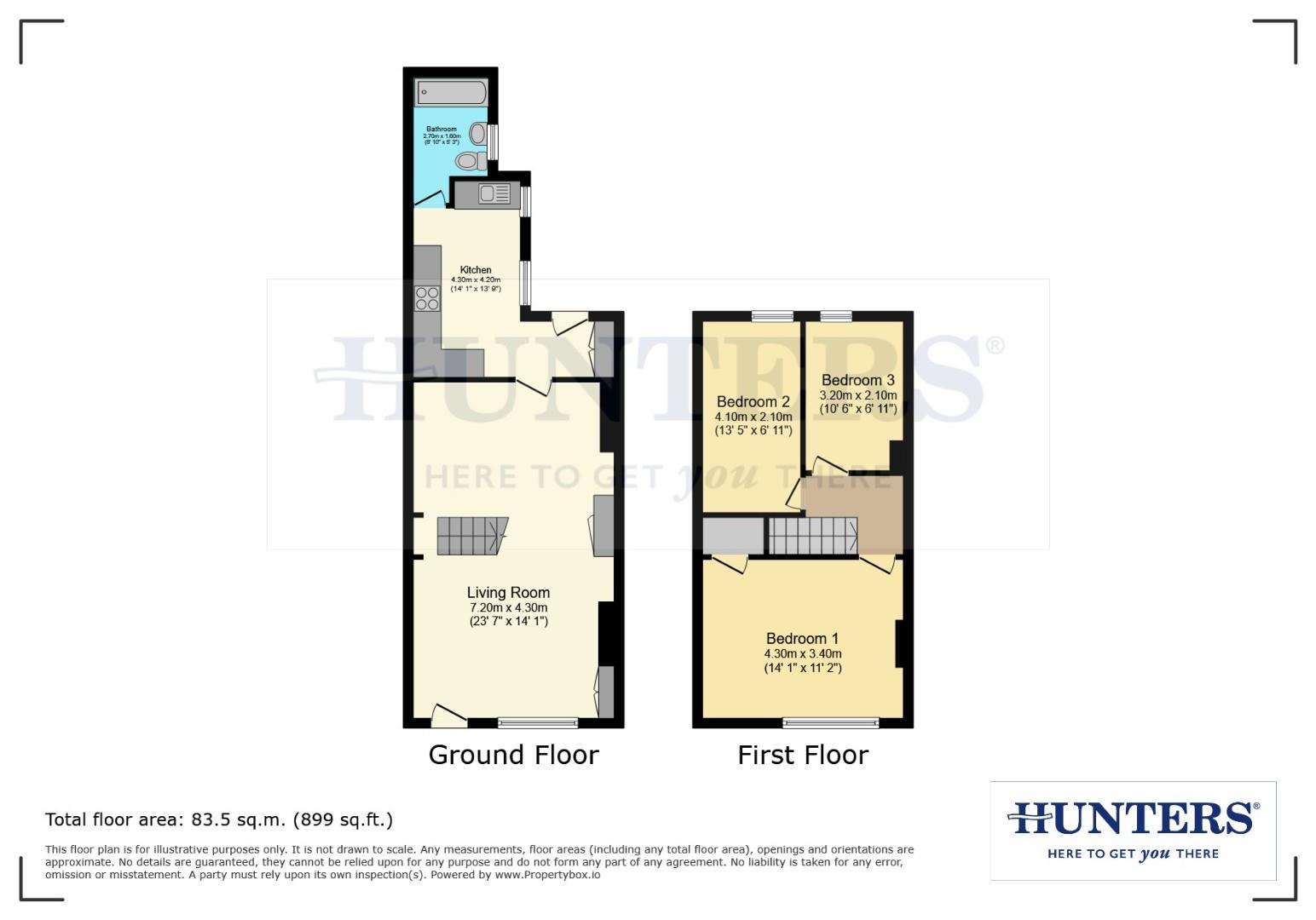 Ambler Street, Castleford floorplan