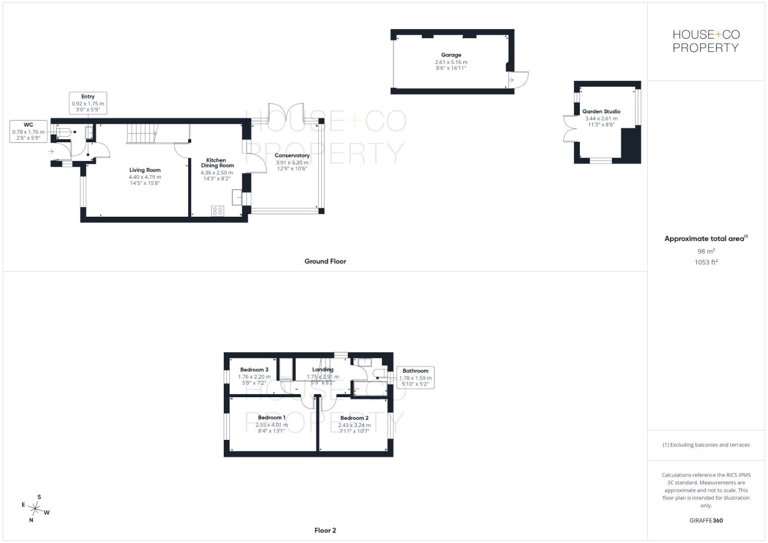 78, Robertson Drive, Bristol floorplan