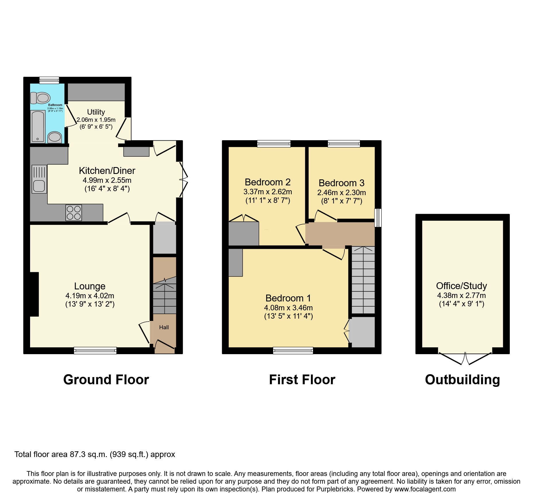 Cleaveland, Eastville Road,Toynton St. Peter, Spilsby floorplan