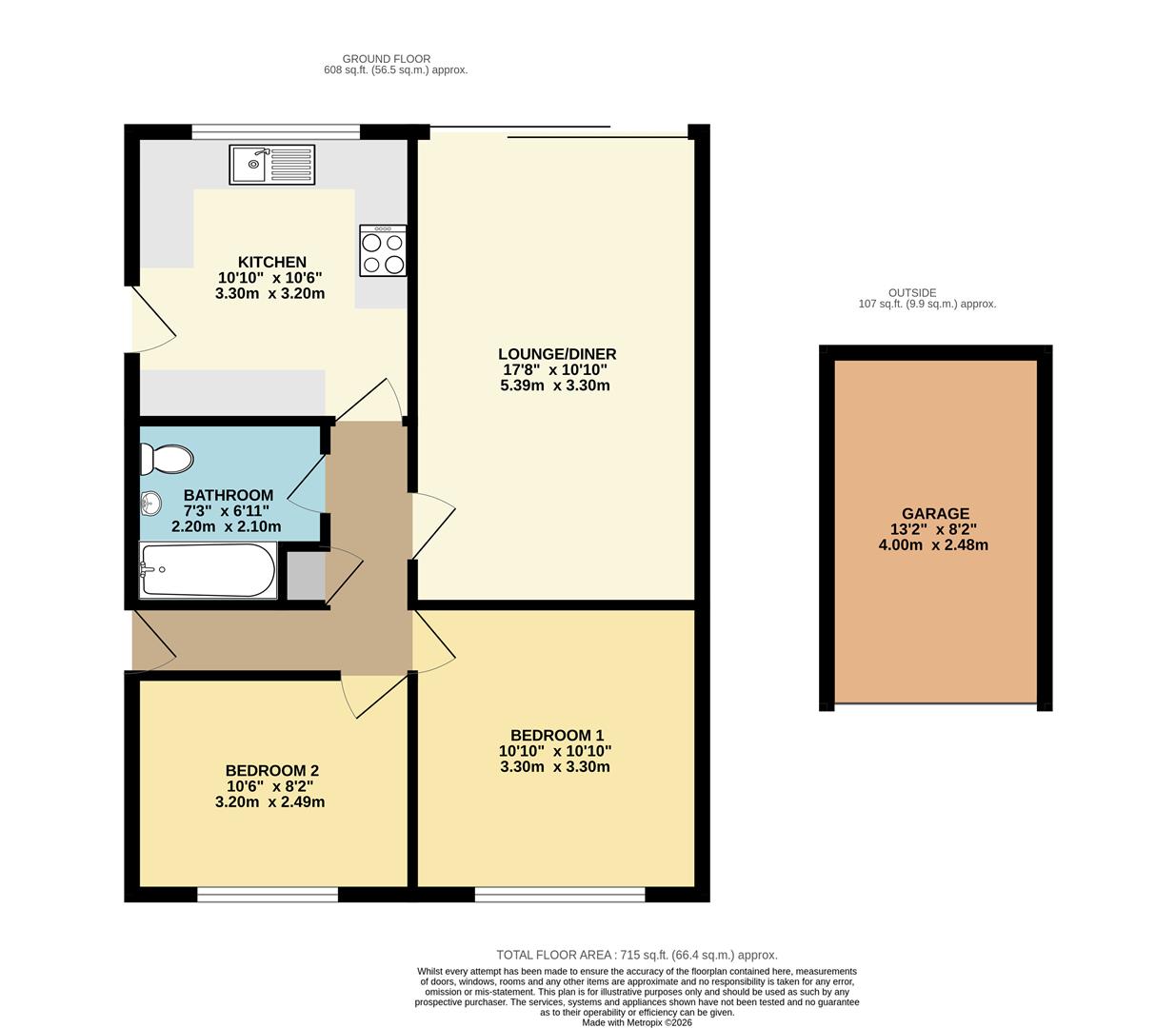 70, Summercourt Way, Brixham floorplan