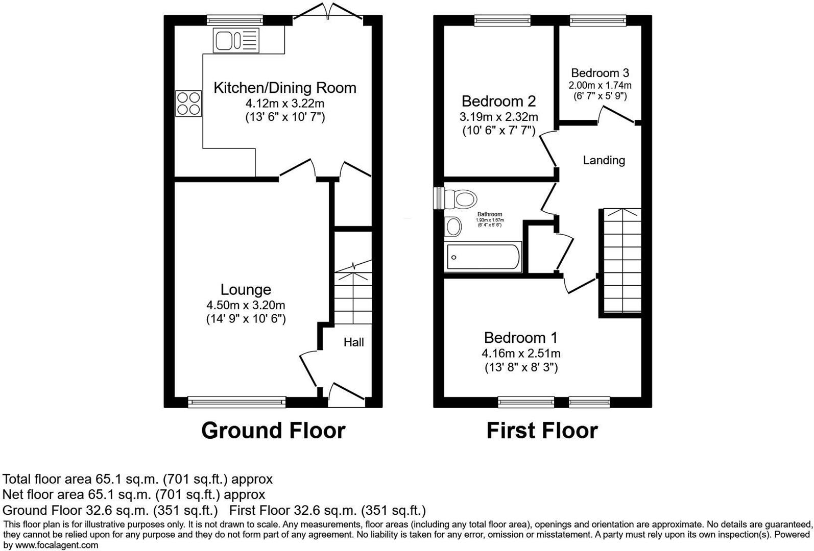 28, Parthenon Close, Mansfield floorplan