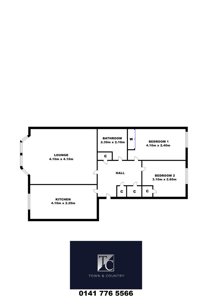 2D, Dalrymple Court, Kirkintilloch floorplan