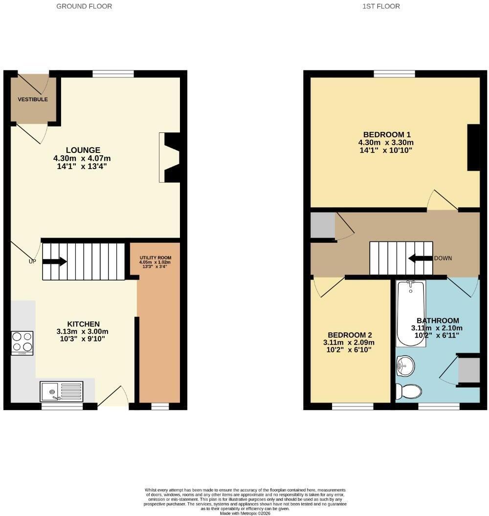 14, Selwyn Street, Leigh floorplan