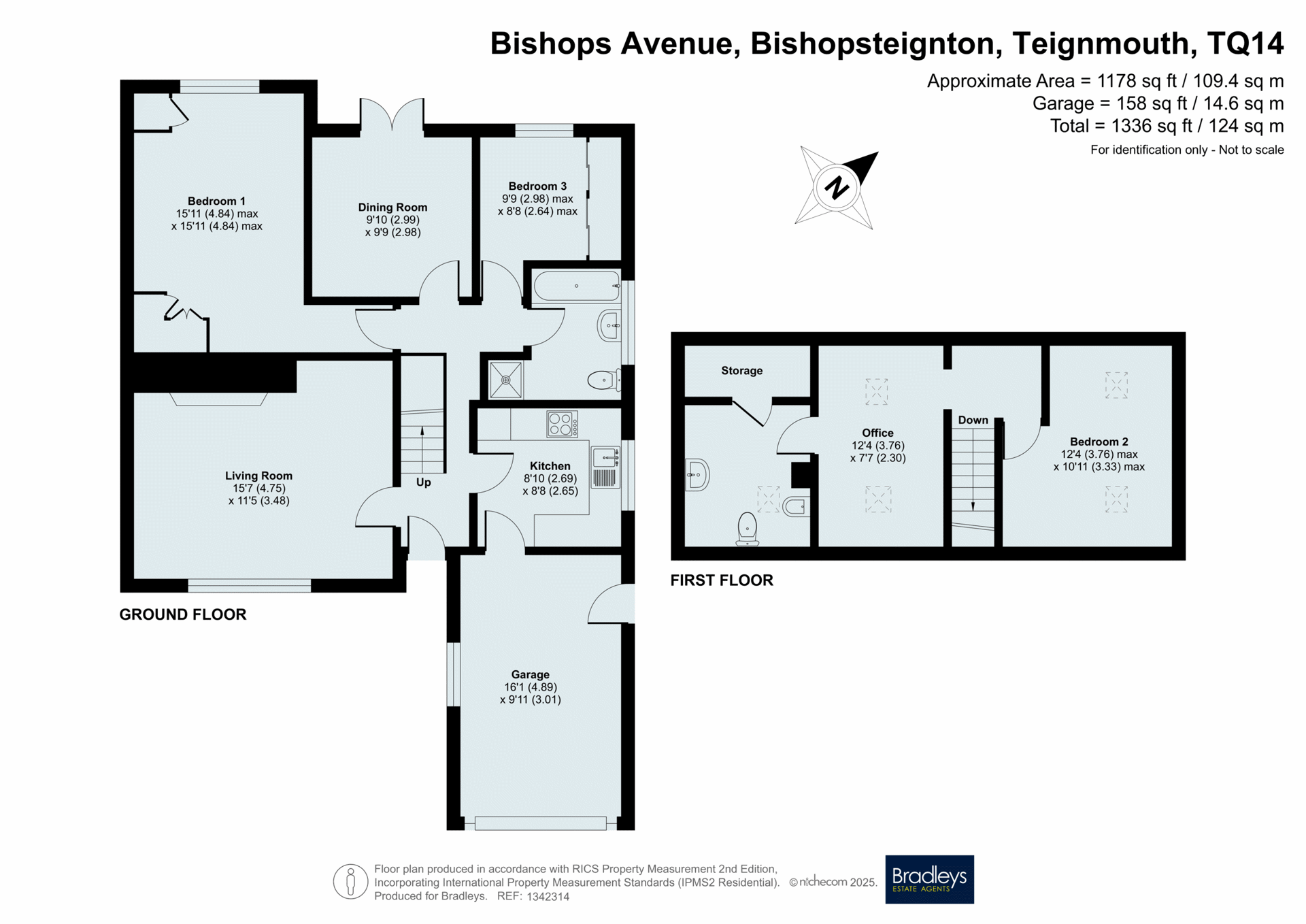 23, Bishops Avenue, Teignmouth floorplan