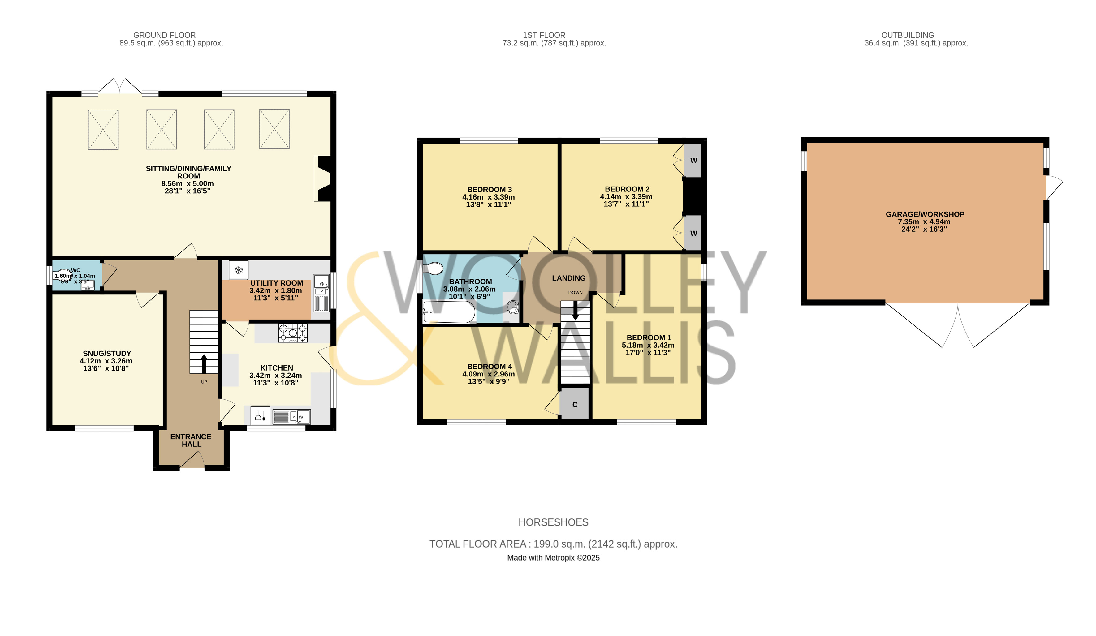 Horseshoes,, Brook Hill, Lymington floorplan