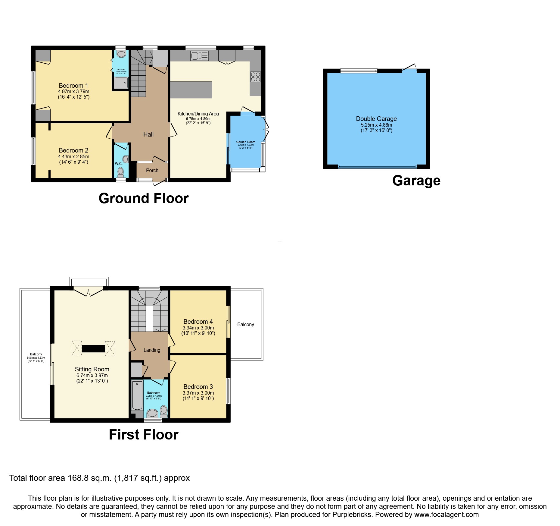 31, Borstal Hill, Whitstable floorplan
