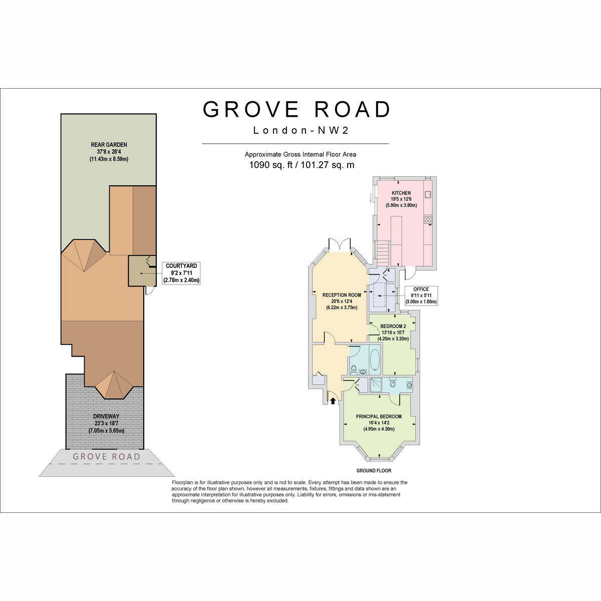 GFF 12, Grove Road, London floorplan