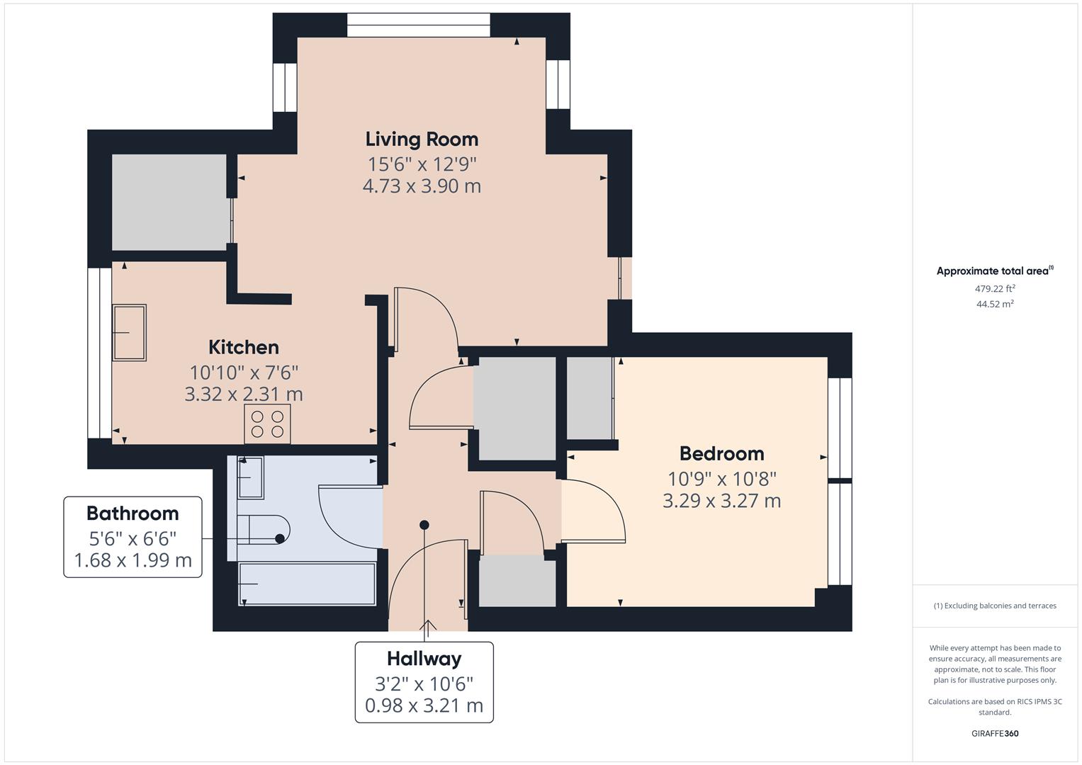 Flat 11 Glebe Court, 27, Whitethorn Avenue, Coulsdon floorplan