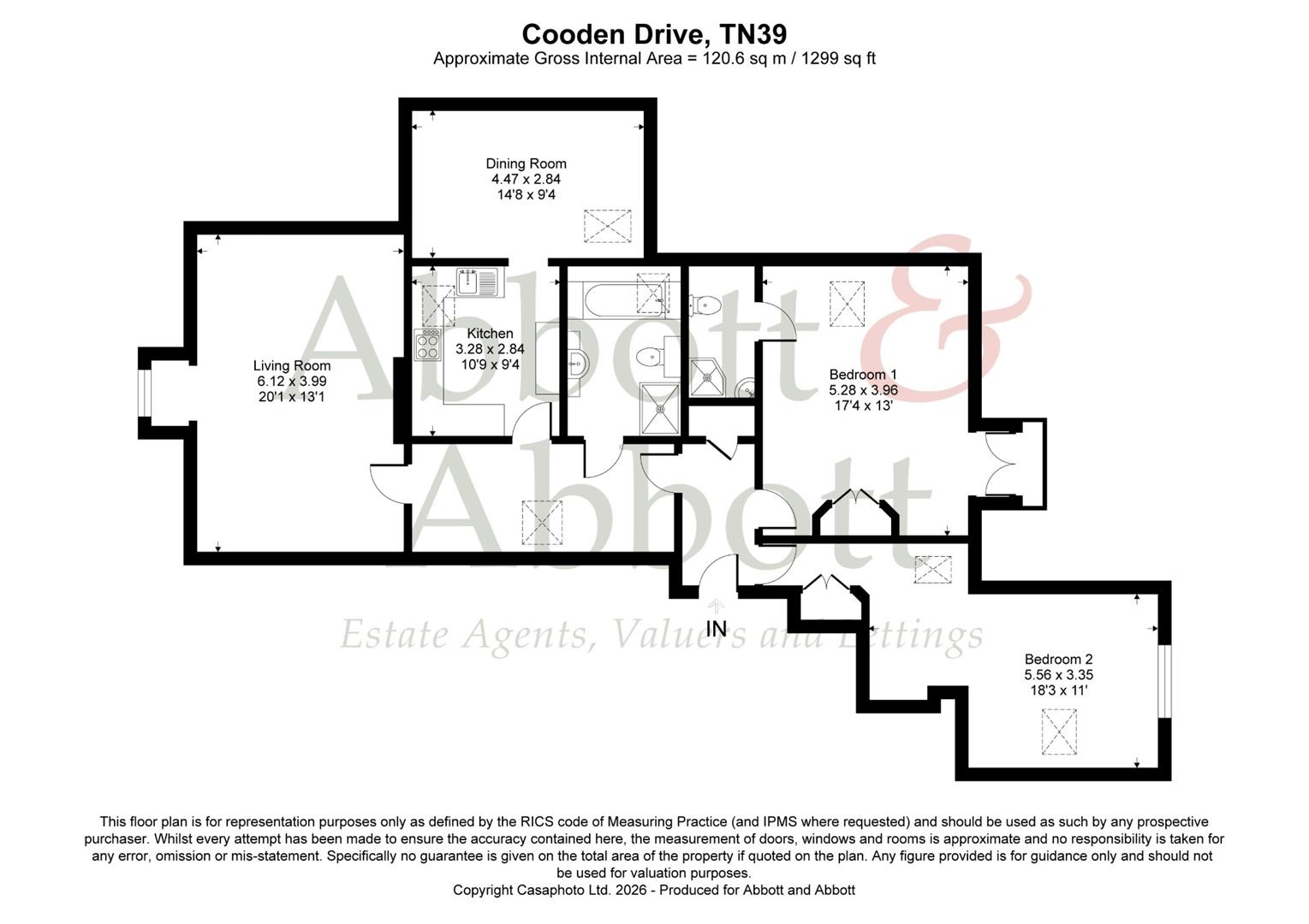 16, Southwinds 17-19, Cooden Drive, Bexhill-On-Sea floorplan