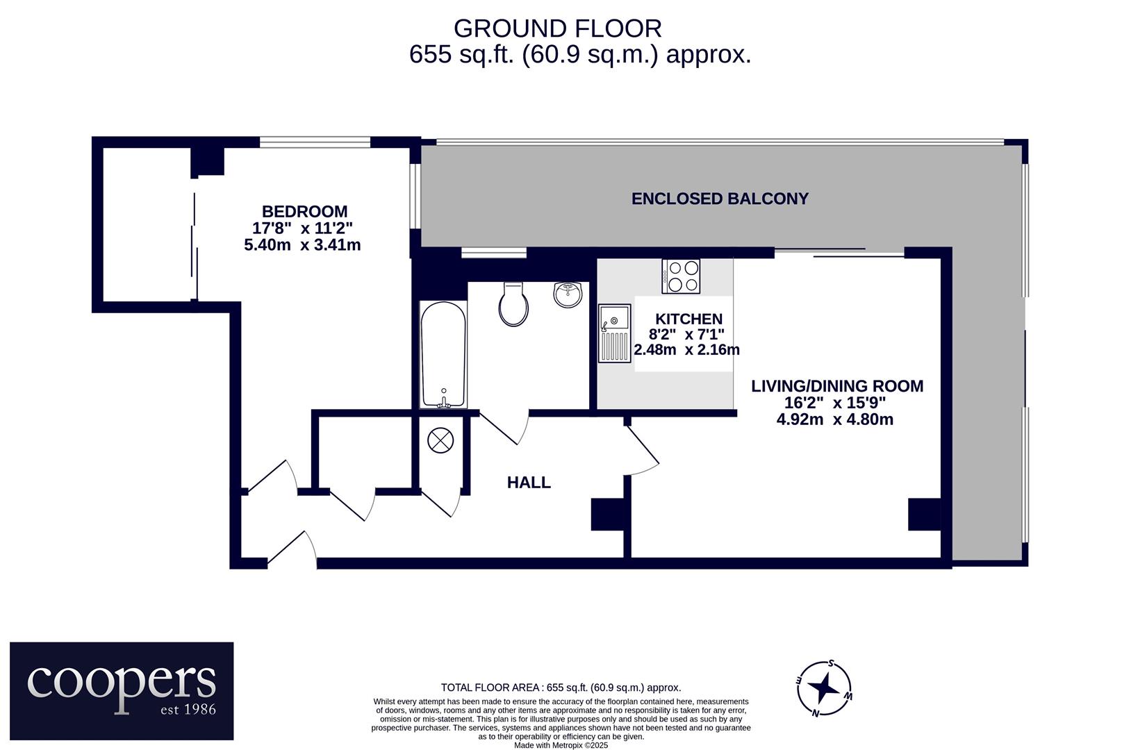 Flat 19 Movia Apartments, Bakers Road, Uxbridge floorplan
