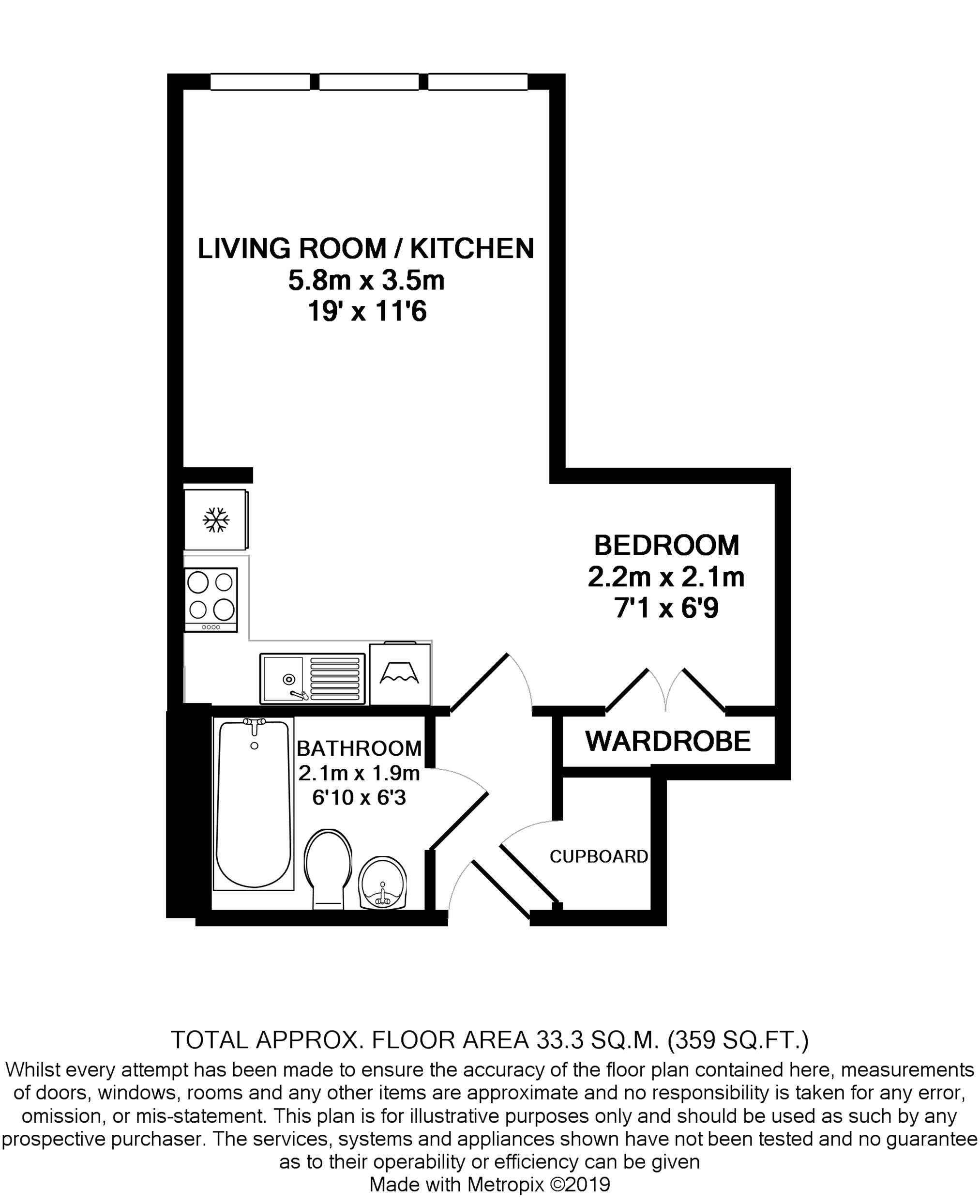 0 Bedrooms Studio to rent in Century Wharf, Cardiff Bay CF10