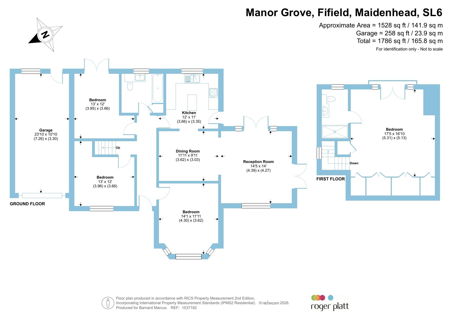 Manor Grove, Maidenhead floorplan