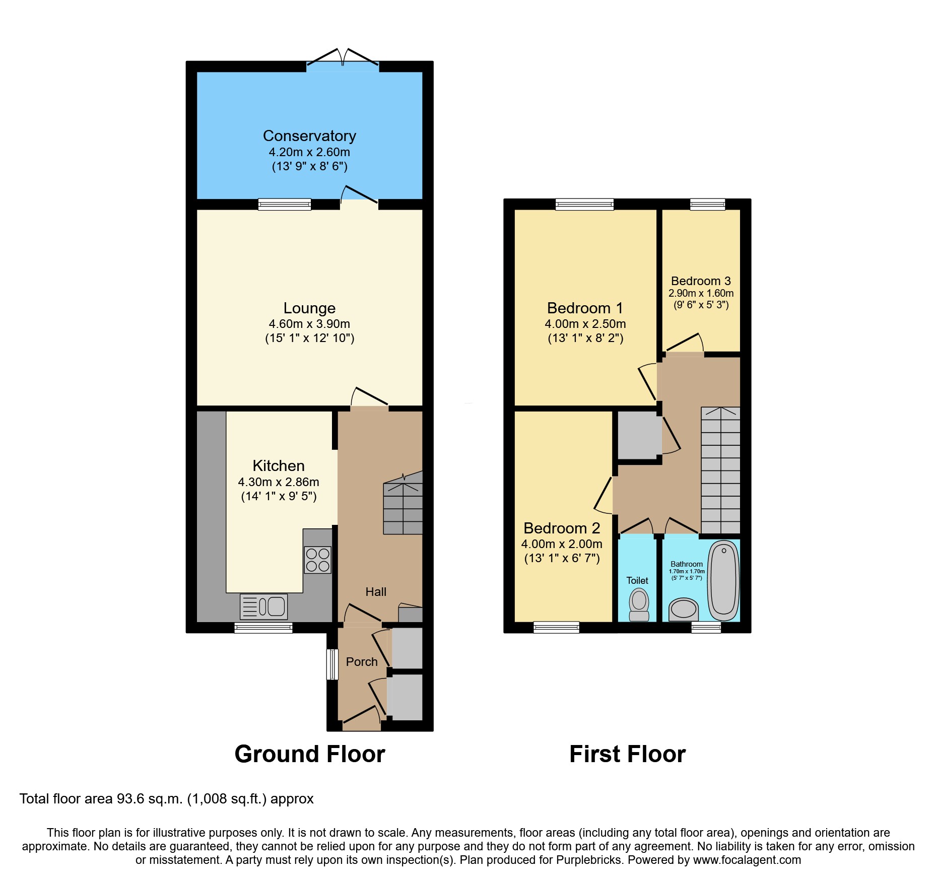 48, Forest Glade, Haverhill floorplan