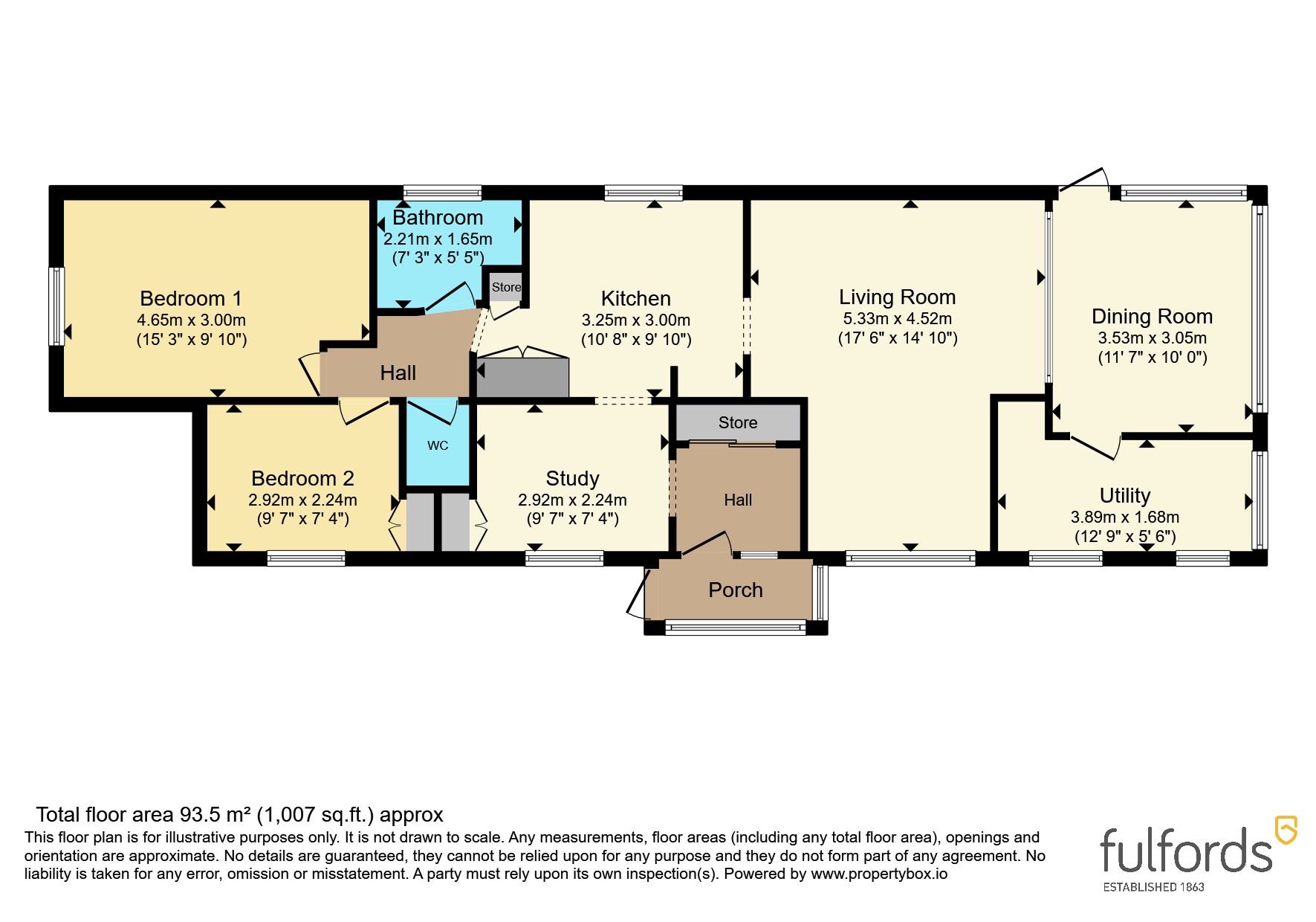 1A,, West Woods, Exeter floorplan