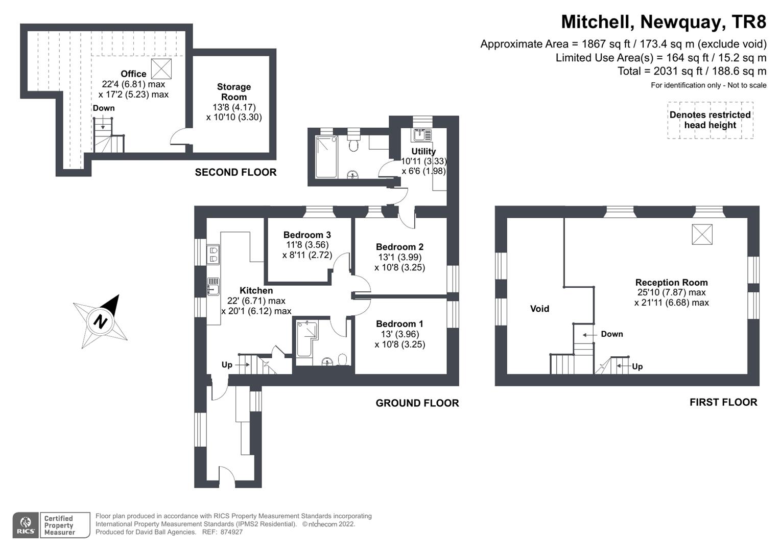 Fair Park View, Mitchell, Newquay TR8, 3 bedroom semidetached house