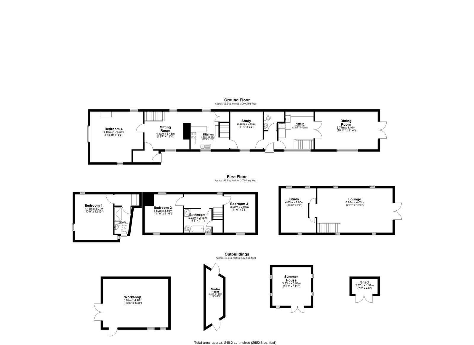 Cobblers Cottage, Church Street, Wellingborough floorplan