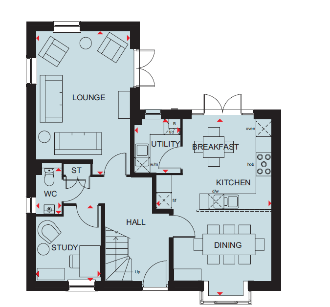 H840834, Banbury Road, Upper Lighthorne, Warwick floorplan