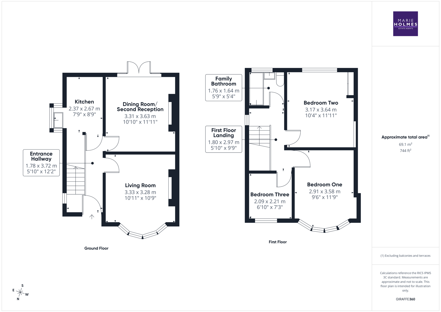 36, West End, Preston floorplan