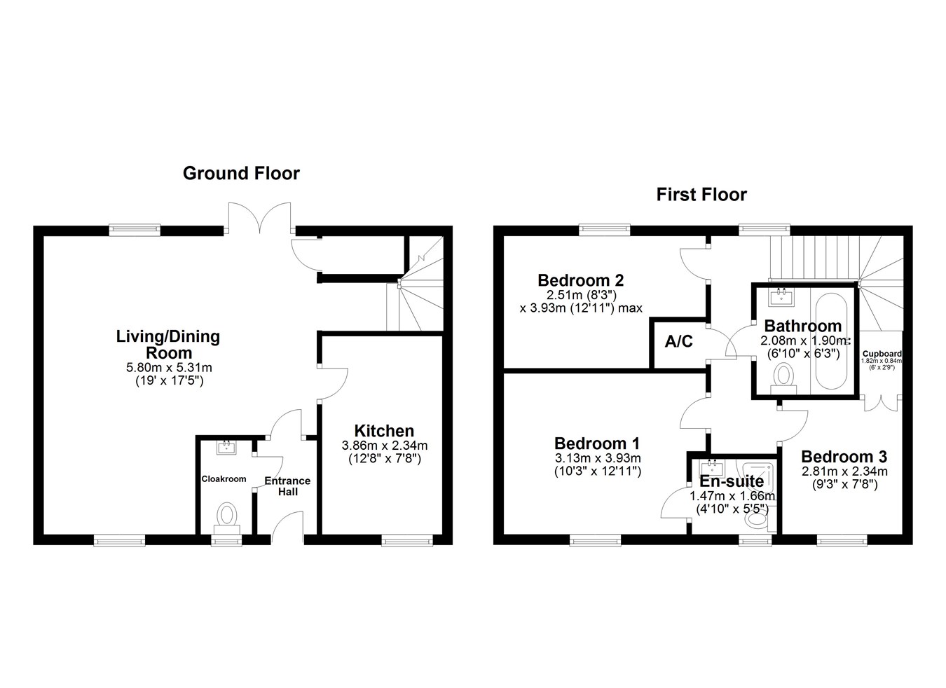 Reynard Row, Downham Market, Downham Market PE38, 3 bedroom linkdetached house for sale