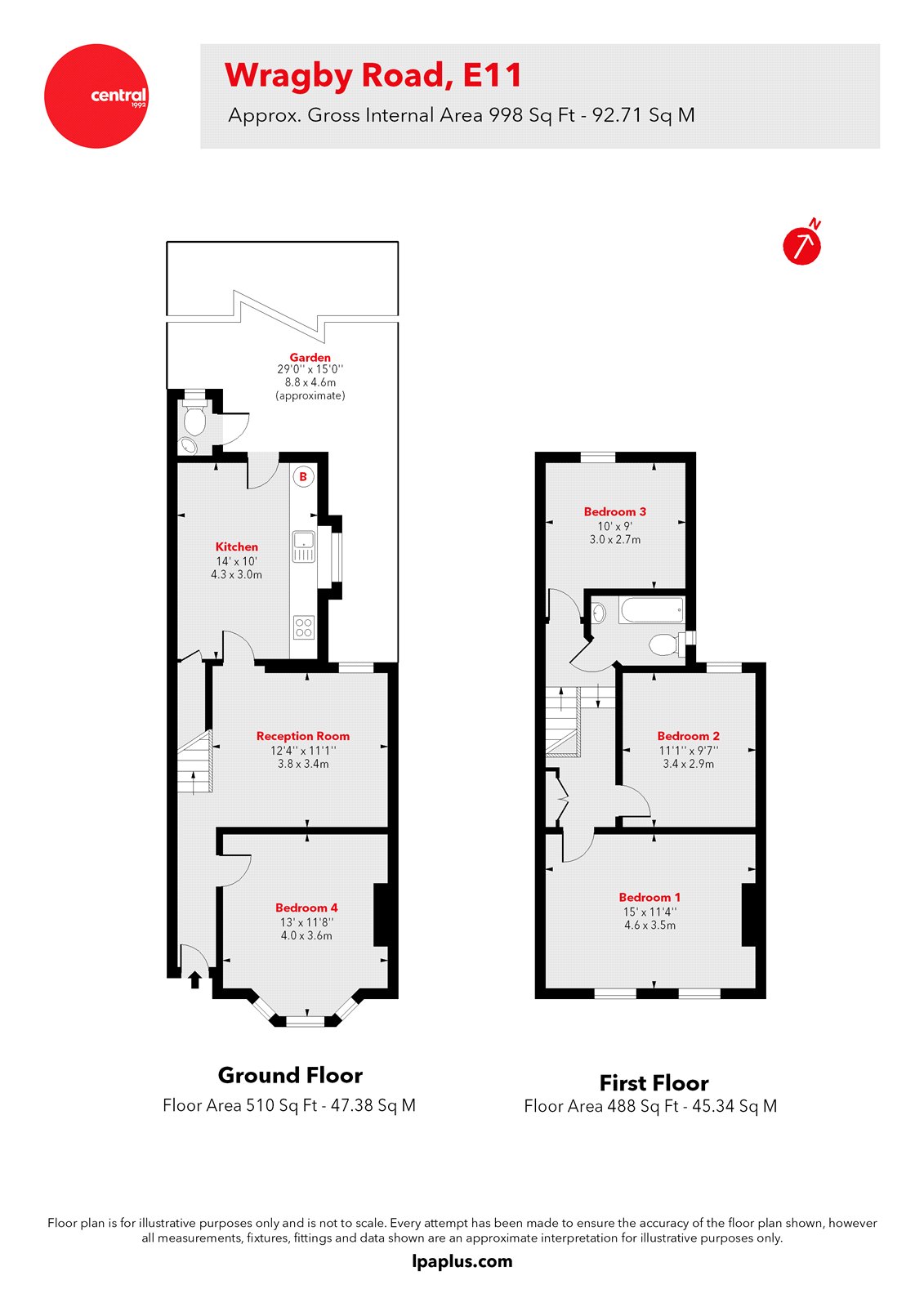 42, Wragby Road, London floorplan