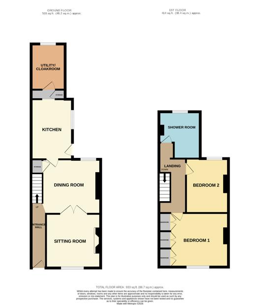 78, Lorne Road, Lowestoft floorplan
