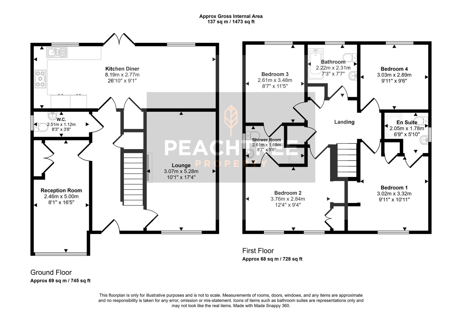 32, Minton Avenue, Paisley floorplan