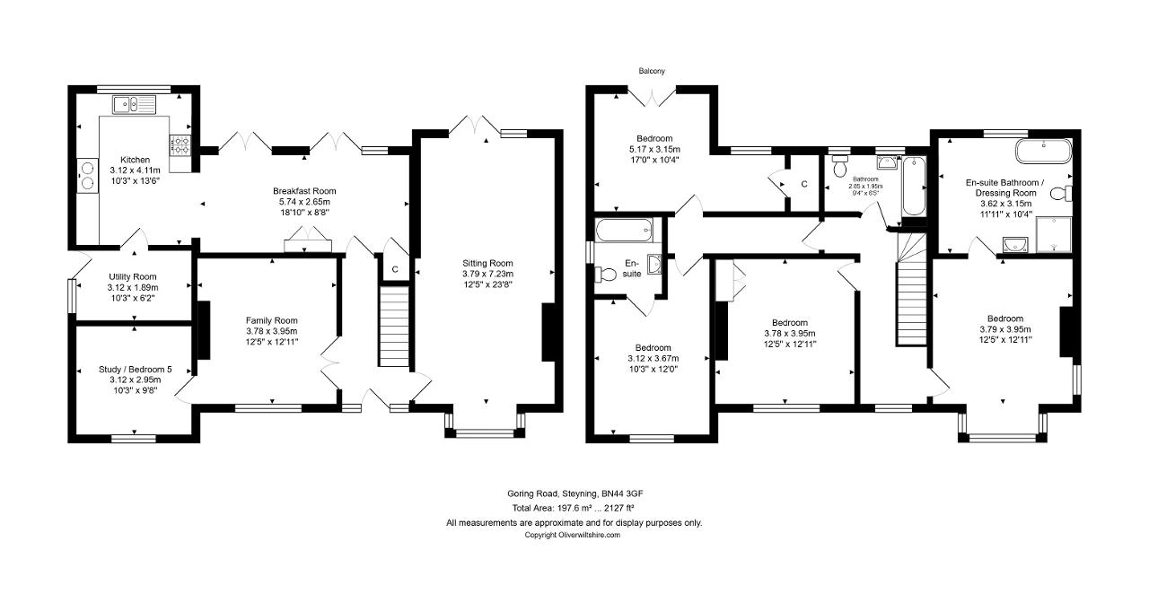 11, Goring Road, Steyning floorplan