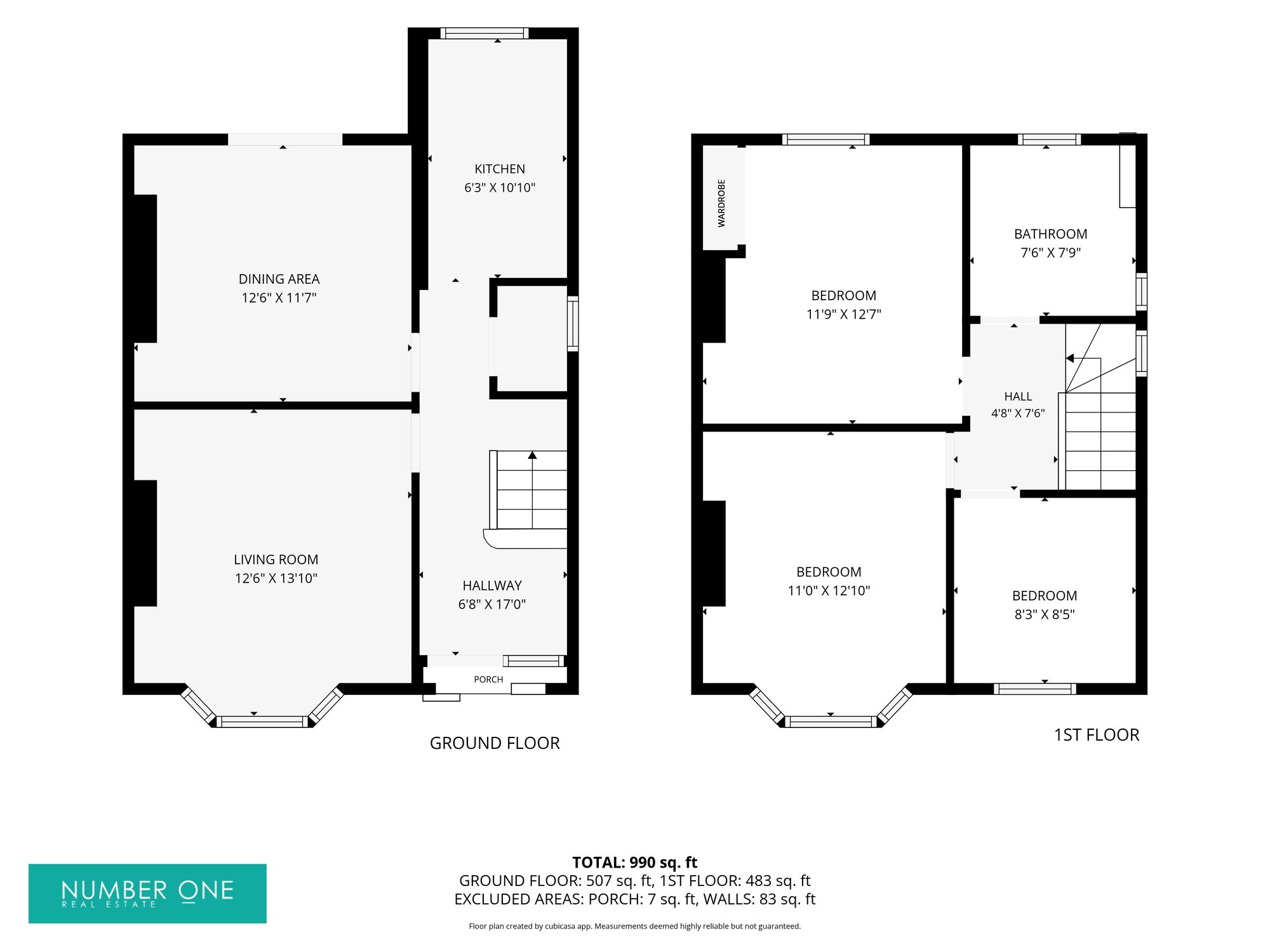 32 Hubert Road, Newport floorplan