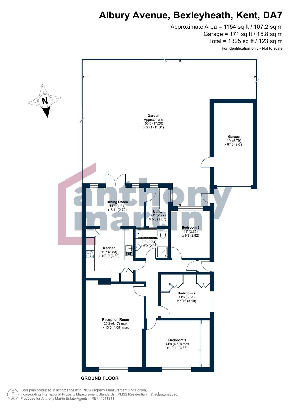 14,, Albury Avenue,, Kent floorplan