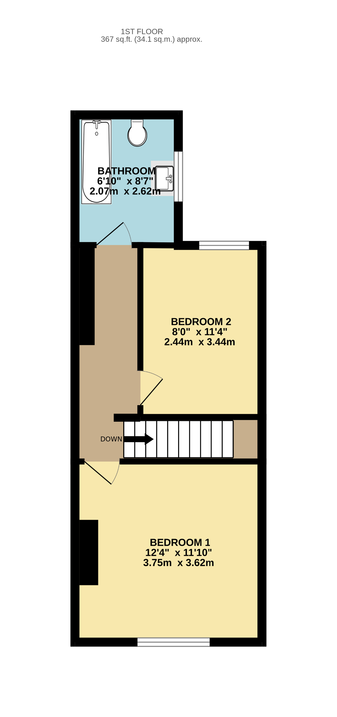 22 East Street, Faversham floorplan