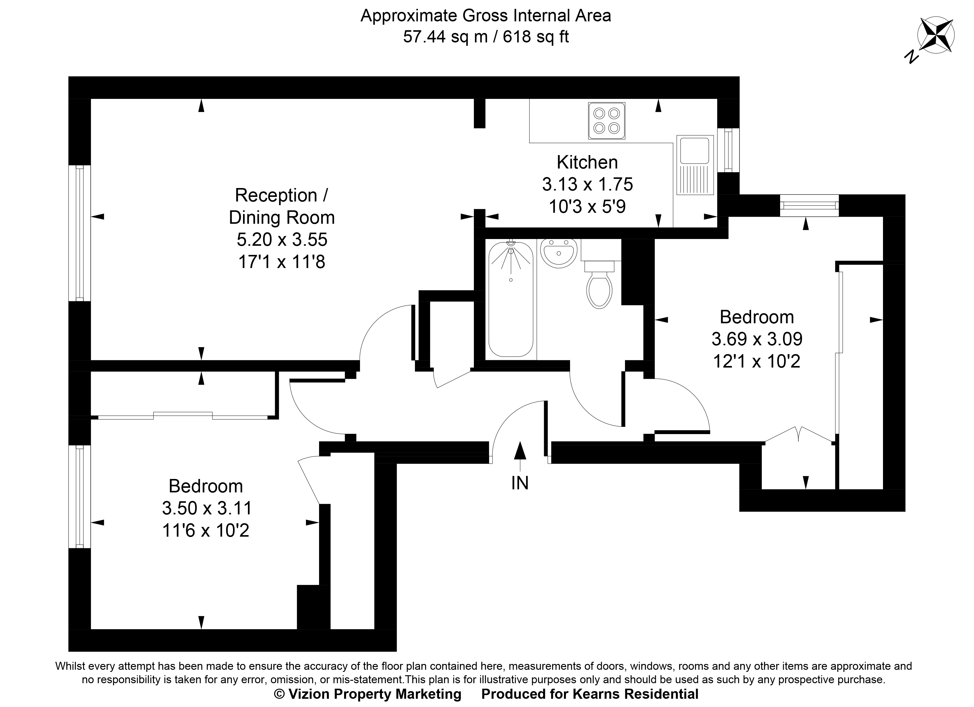 24, Morton Close, Uxbridge floorplan