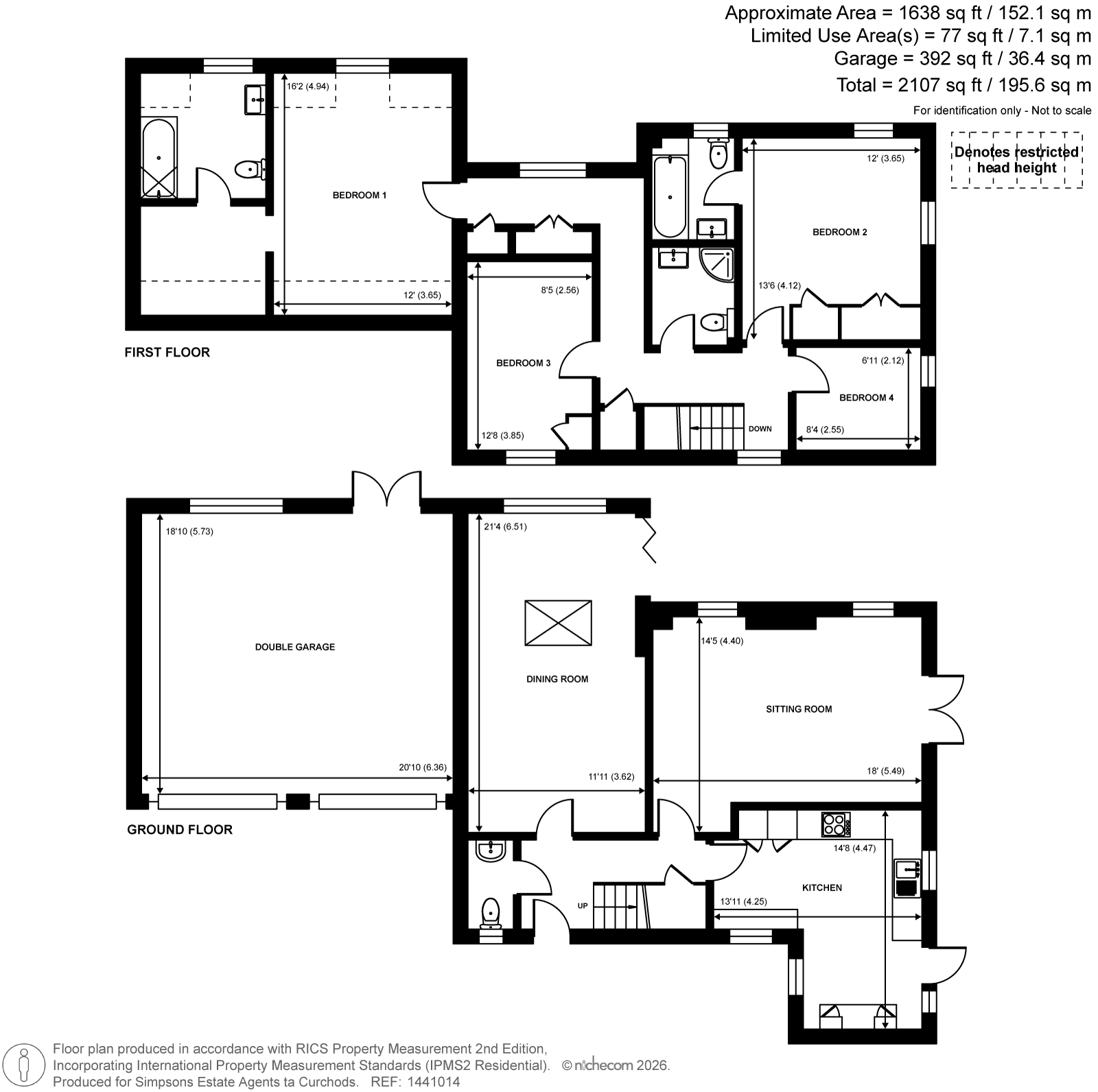 9, Woodrough Copse, Guildford floorplan