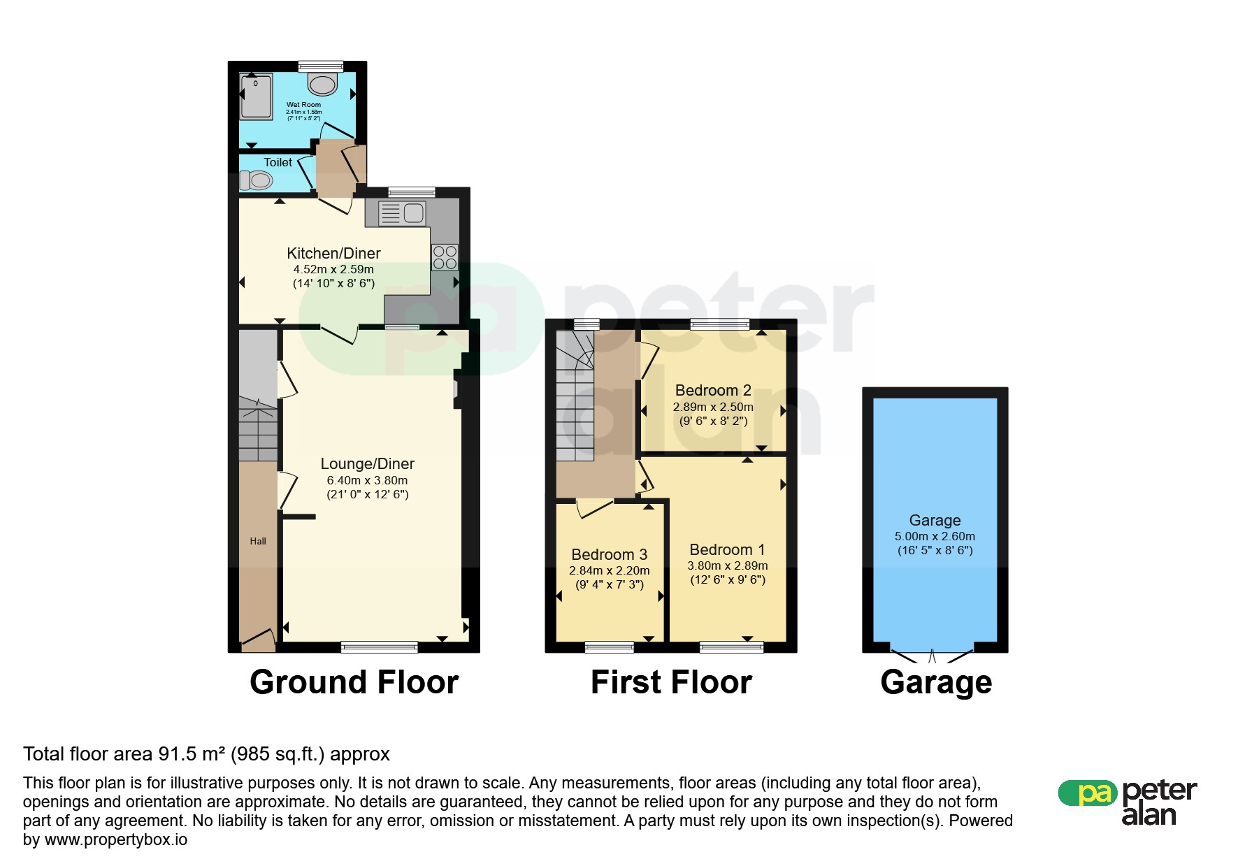 36, Oakland Street, MOUNTAIN ASH floorplan