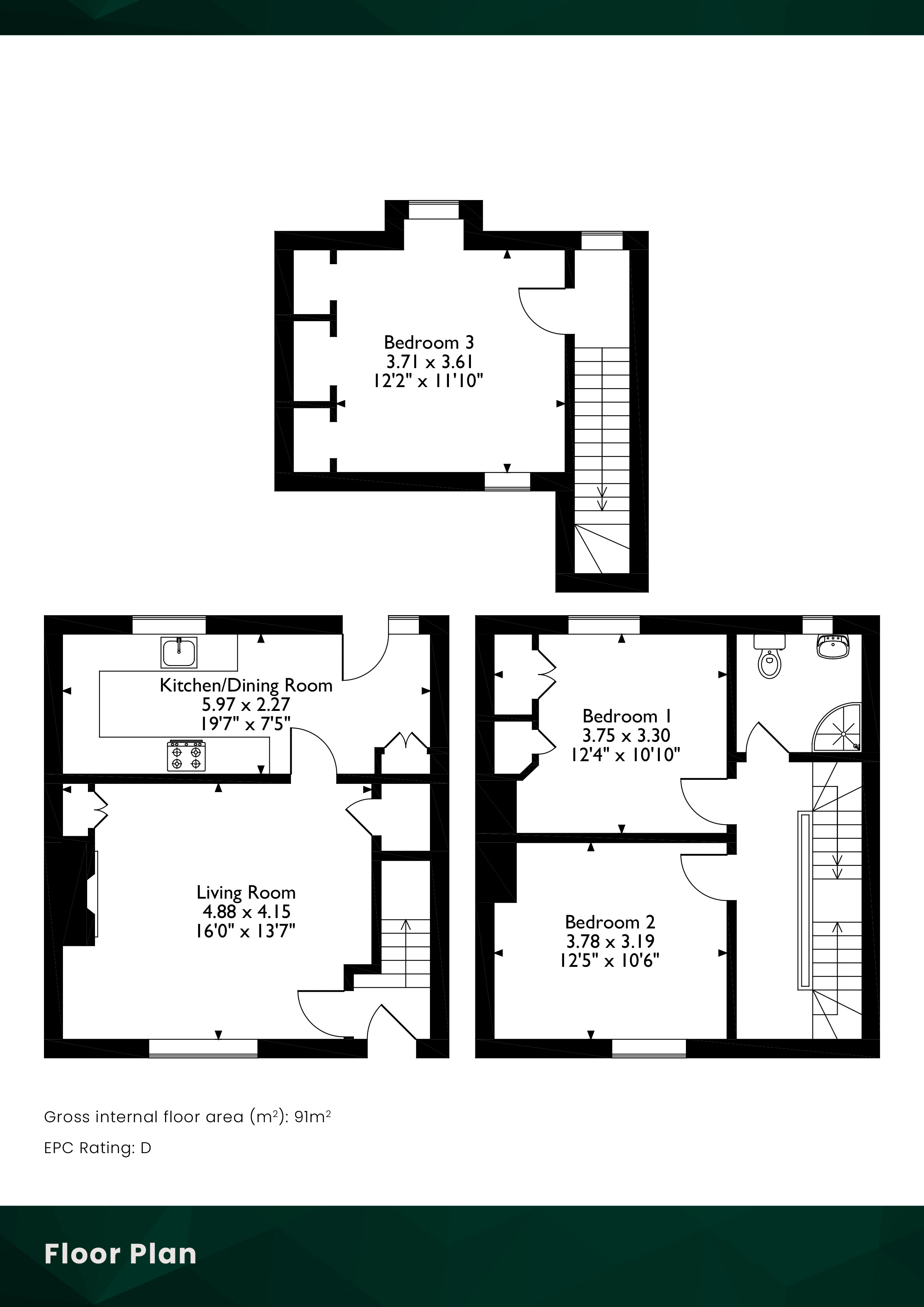 Parkside Road, Alyth floorplan
