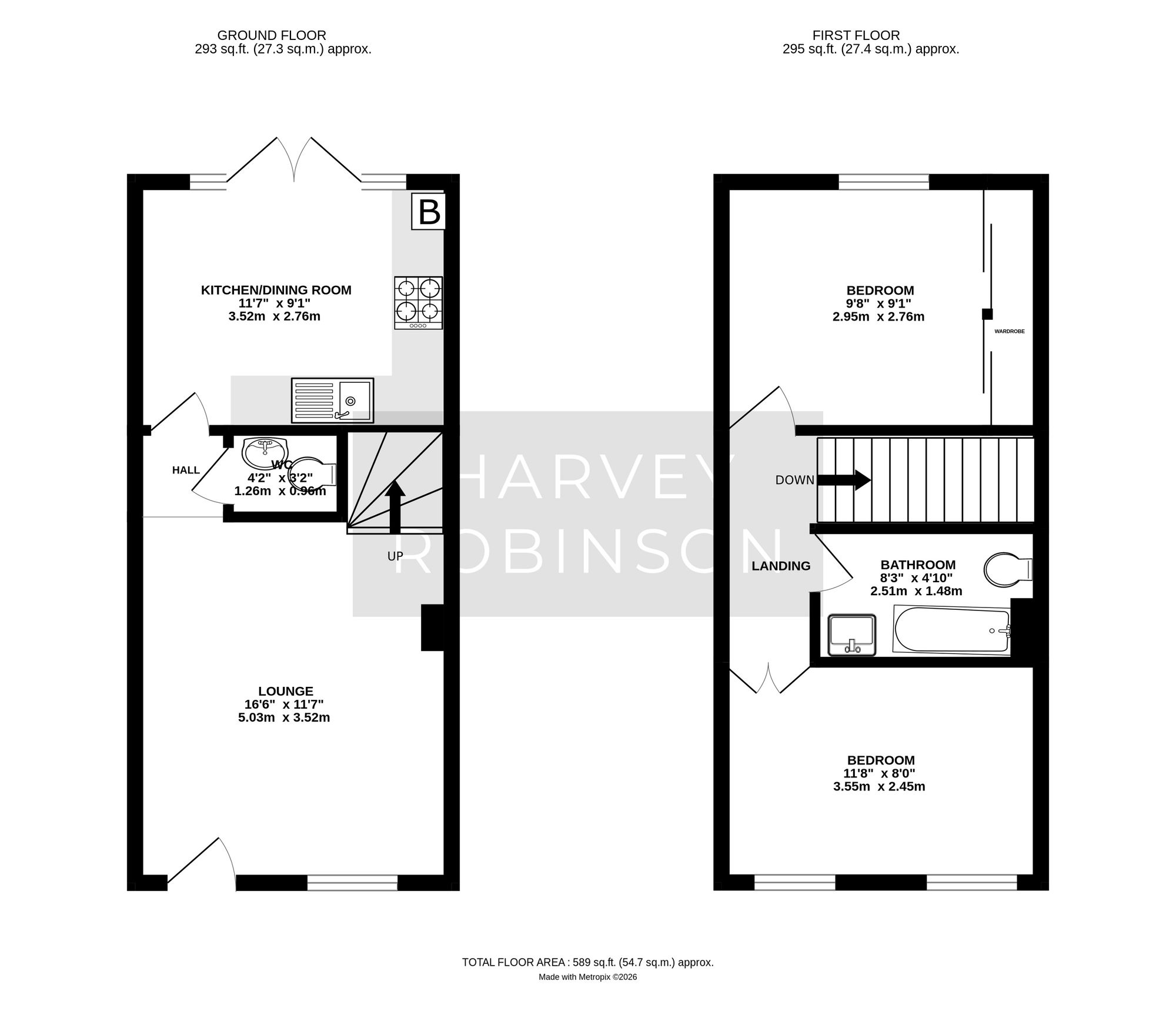 8 Appleton Mead, Biggleswade floorplan