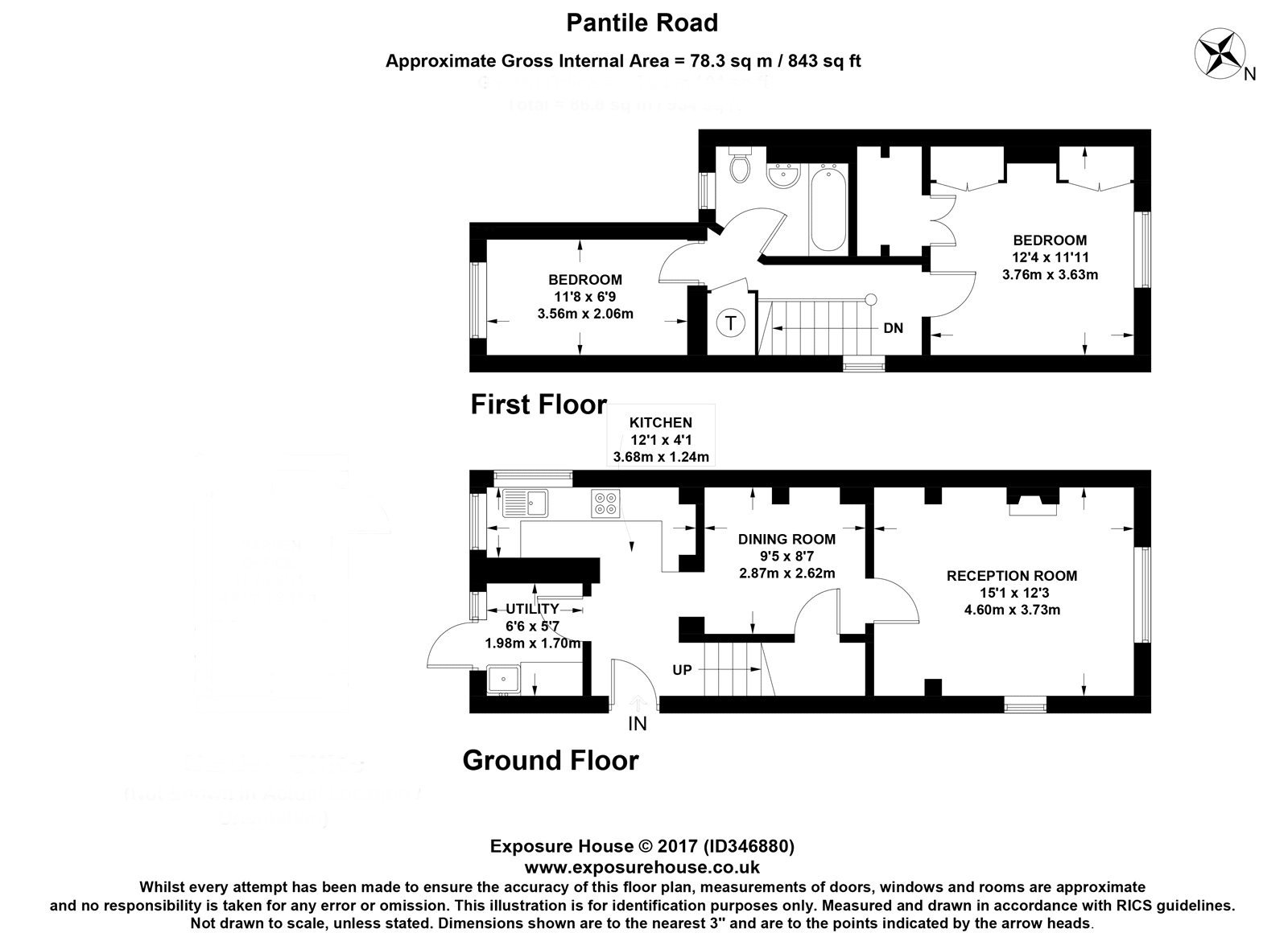 13, Pantile Road, Surrey floorplan