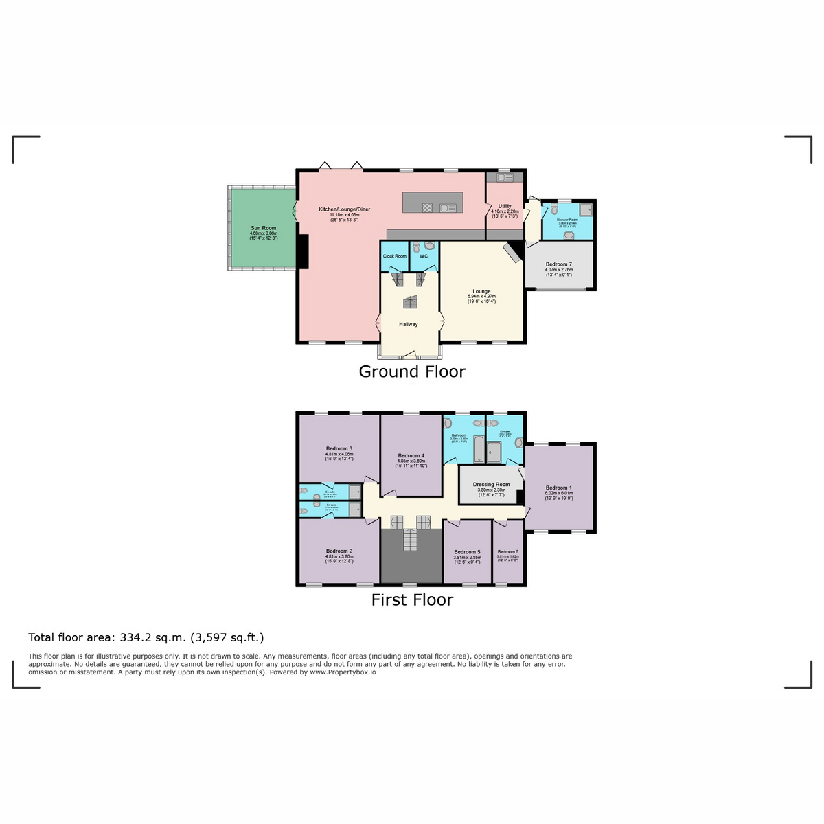 Hyfryd Le, Llanbedrgoch, Llanbedrgoch floorplan