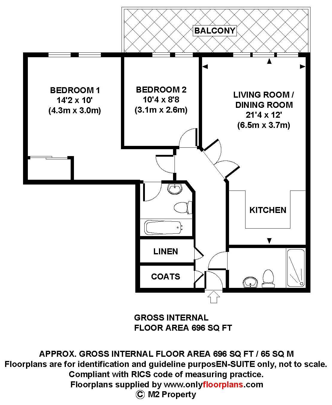 2 Bedrooms Flat to rent in Chelsea Bridge Wharf, Battersea SW11